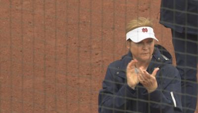 Notre Dame softball coach Deanna Gumpf retires as winningest coach in school history