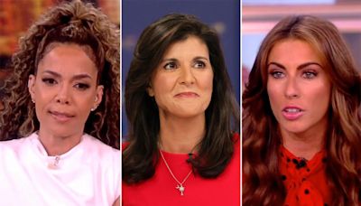 Sunny Hostin, Alyssa Farah Griffin slam Nikki Haley for "pathetic" Trump endorsement on 'The View'