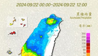 南部大豪雨半天下到「紫爆」！雨勢未減緩 鄭明典驚：很需要關注了