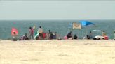 Thin crowds at local NY, NJ beaches due to clouds, storms on Memorial Day