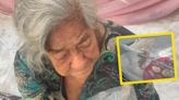 Abuela de 100 años cuida de su hija de 66, quién está inmóvil; pasan por duro momento