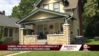 25-year-old Kansas City man charged with stabbing 2 children during domestic violence incident
