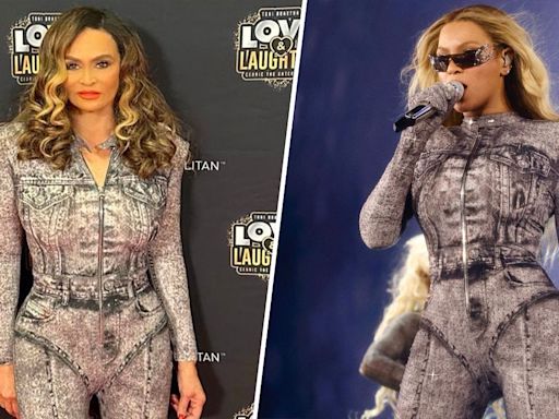 Tina Knowles stuns in Beyoncé ‘Renaissance Tour’ outfit