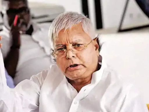 'Indira Gandhi put us in jail but ... ': Lalu Yadav on Emergency | India News - Times of India