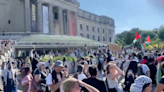 Pro-Palestinian protesters try to shut down Brooklyn Museum