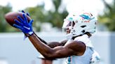 Dos novatos impresionan en lucha por puesto de wide receiver. La pelea es dura en los Dolphins