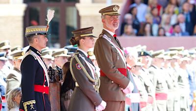 Las palabras del director de la Academia de Zaragoza a la princesa Leonor: ‘Habéis dejado huella entre vuestros compañeros'