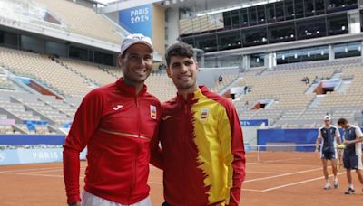 Nadal y Alcaraz, un dobles de ensueño en París: 'Estar con alguien como Carlos te rejuvenece'