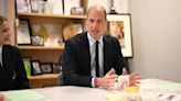 Prince William gives 14-word update on Kate Middleton during surprise school visit