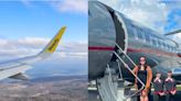 I flew on a private jet and Spirit Airlines back-to-back. Here's how my $92 flight compared to a Bombardier Global 7500, which can cost $20,000 an hour to charter.