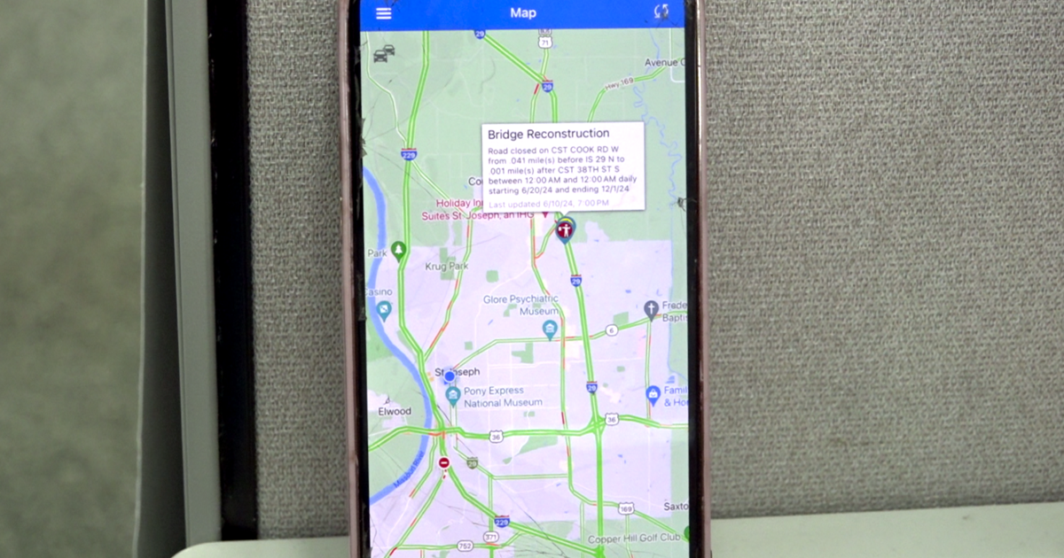 Missouri mobile traveler map gets key update