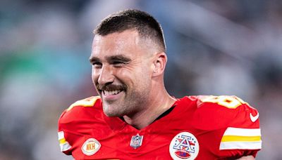 Travis Kelce Reacts to Jaw-Dropping Multi-Million Figure of His New Contract - E! Online