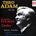 Theo Adam singt Richard Strauss Lieder