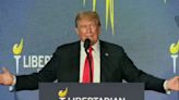 Trump, accustomed to friendly crowds, confronts repeated booing during Libertarian convention speech - WSVN 7News | Miami News, Weather, Sports | Fort Lauderdale