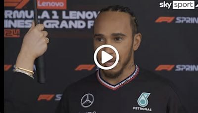 F1, Hamilton fa la danza della pioggia [ VIDEO ]