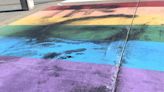 Another rainbow crosswalk vandalized in Abbotsford