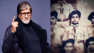 Amitabh Bachchan gets nostalgic, shares a pic from his scout days in 1954 in Allahabad
