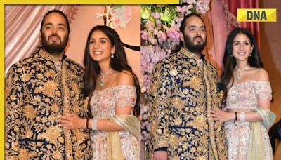 Anant Ambani-Radhika Merchant sangeet: Mukesh Ambani, Nita Ambani's son steals the limelight, watch video