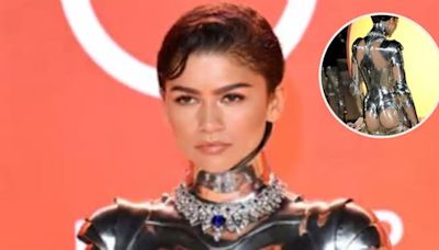 Zendaya narra insólita razón por la que no pudo usar más el icónico vestido de Thierry Mugler