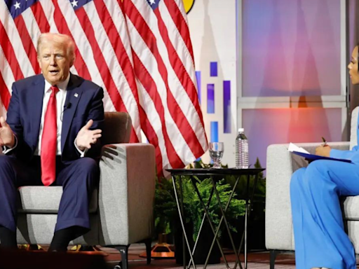 'You don't even say hello...disgraceful': Donald Trump slams Black journalist at Chicago convention. Watch - Times of India