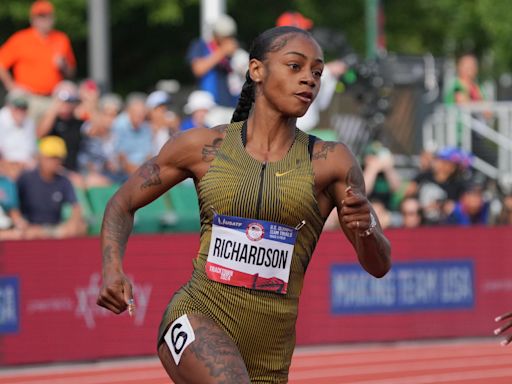 Sha'Carri Richardson, Gabby Thomas set up showdown in 200 final at Olympic track trials