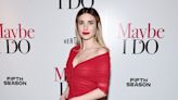 Emma Roberts is a 'pure beauty' in red sheer gown for New York 'Maybe I Do' screening