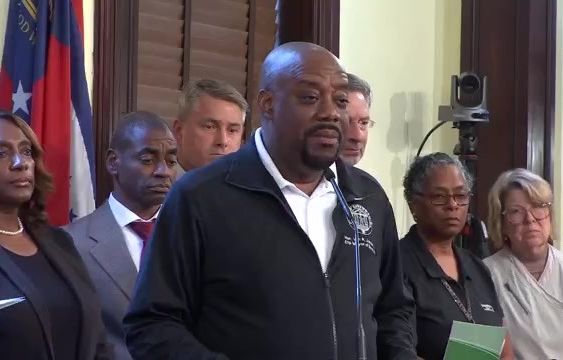 City of Savannah holds press conference on Debby aftermath