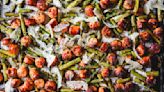 Chicken Sausage And Asparagus Sheet-Pan Dinner Recipe
