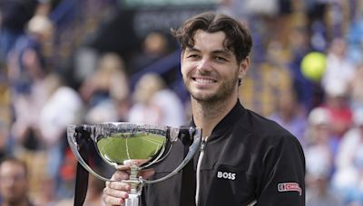 Fritz becomes first 3-time champ of Eastbourne, where Kasatkina ends streak of losing finals