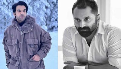 Rajkummar Rao expresses wish to collaborate with South star Fahadh Faasil; says, 'There's so much to learn from him'