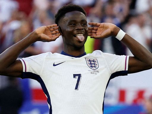 Euro 2024: Bukayo Saka helps keep England's dream of winning silverware overseas alive