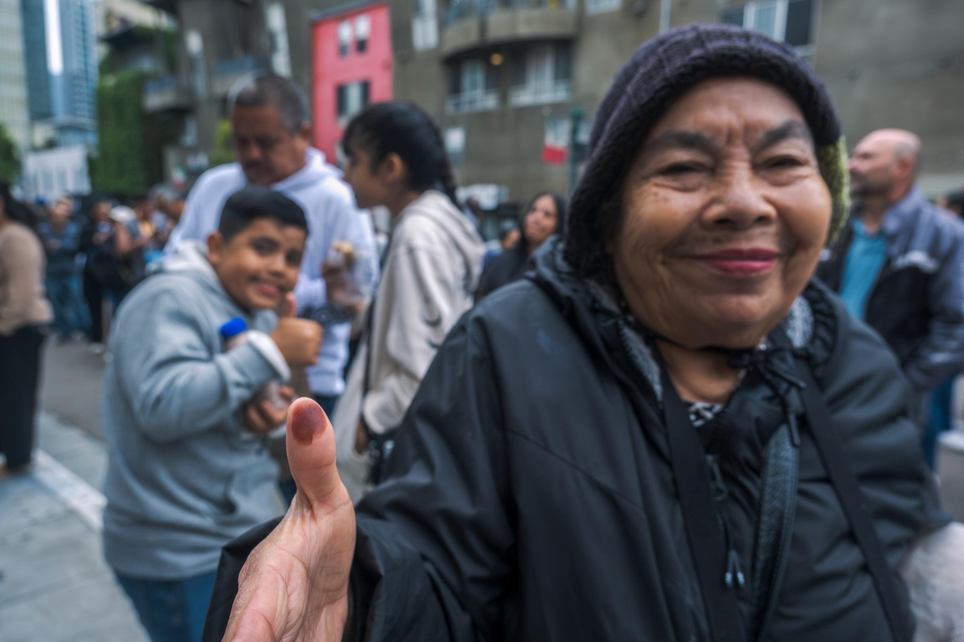 In photos: Voters cast their ballot in Mexico's presidential election