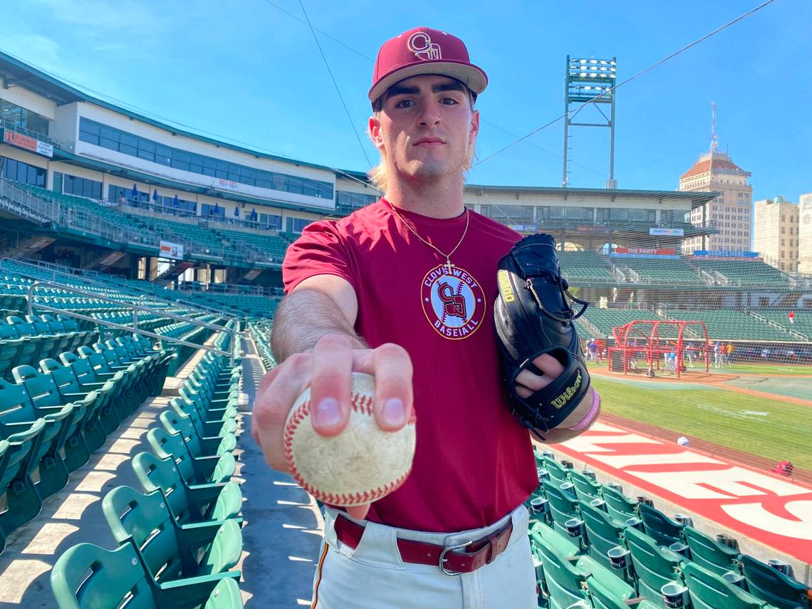 Whether it’s at the plate or on the mound, Clovis West’s Tyler Patrick led by example