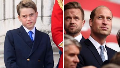 Major clue Prince George will join his dad to watch England play Euro final