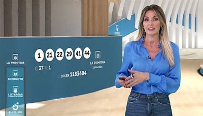 Resultados del sorteo de la Lotería Nacional, Bonoloto, Primitiva y Jóker del 25 de abril de 2024.