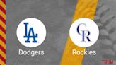 How to Pick the Dodgers vs. Rockies Game with Odds, Betting Line and Stats – June 1