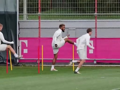 El Bayern de Múnich entrena para su encuentro de Champions con el Arsenal