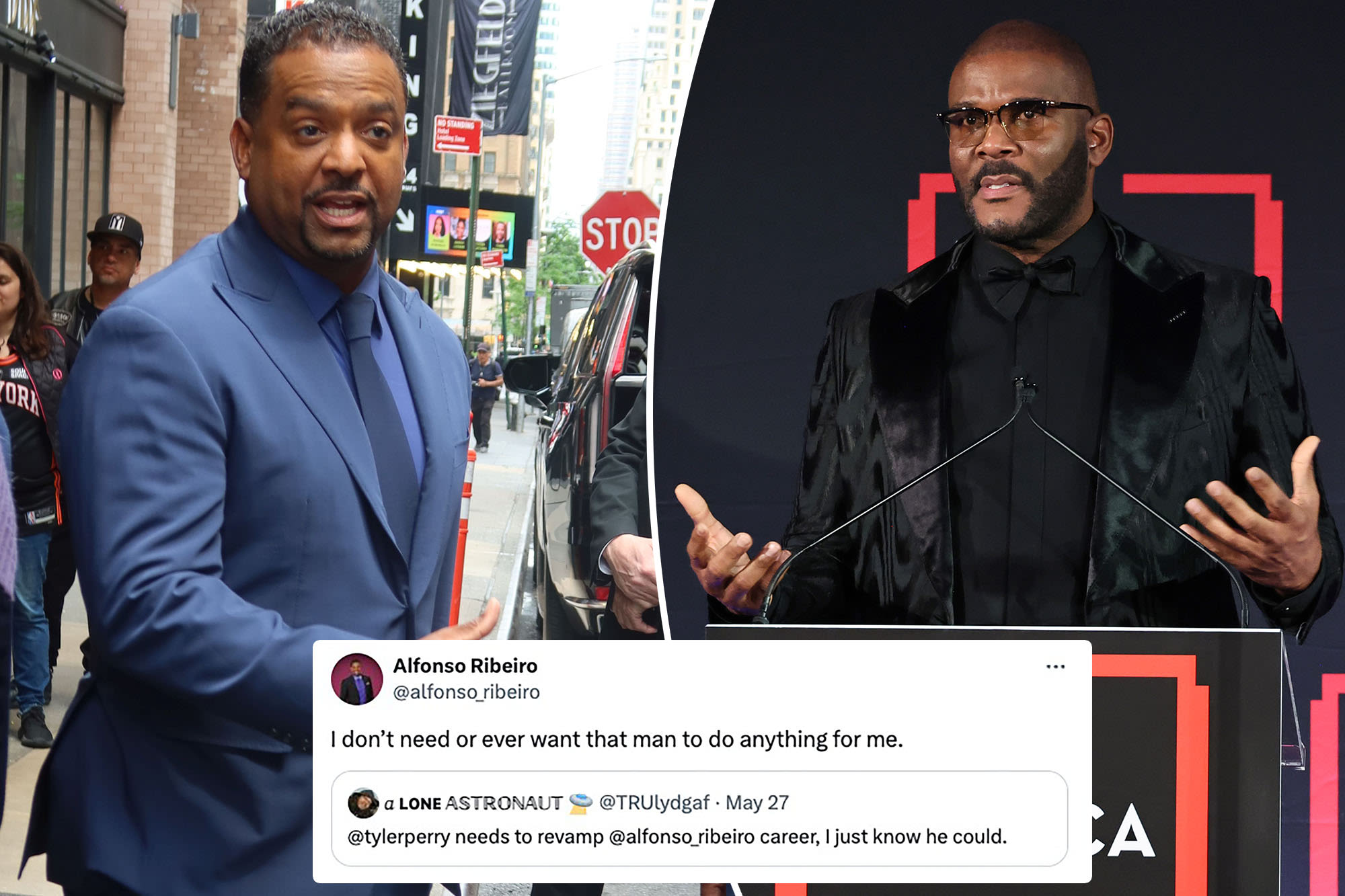 Alfonso Ribeiro sparks Tyler Perry feud speculation with shady comment