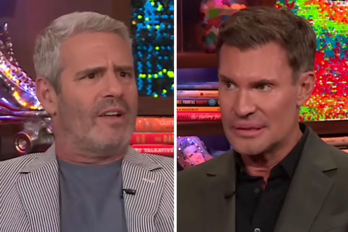 Andy Cohen tells Jeff Lewis to "calm down" after he accuses him of taking away Shannon Beador's allies in 'RHOC' Season 18