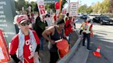 Thousands of Cal State faculty walk out in rolling strike, demanding higher pay