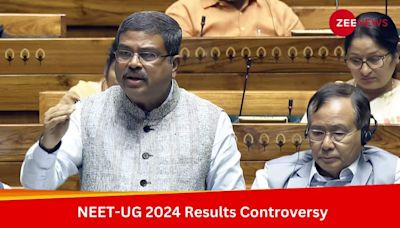 NEET-UG Results Row: Education Minister Dharmendra Pradhan Denies Paper Leak; Congress Says...