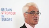 Former Labour chancellor Alistair Darling dies, aged 70