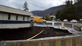 Massive sinkhole could swallow police department in West Virginia, officials say