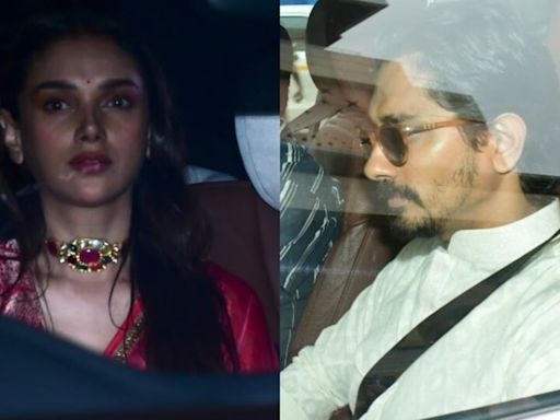 Aditi Rao Hydari, Siddharth attend Sonakshi Sinha, Zaheer Iqbal's wedding