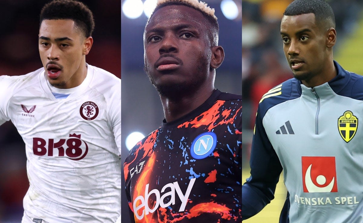 Transfer news LIVE! Arsenal get Osimhen boost; Isak to Chelsea latest; Spurs make Ramsey bid; Man Utd update