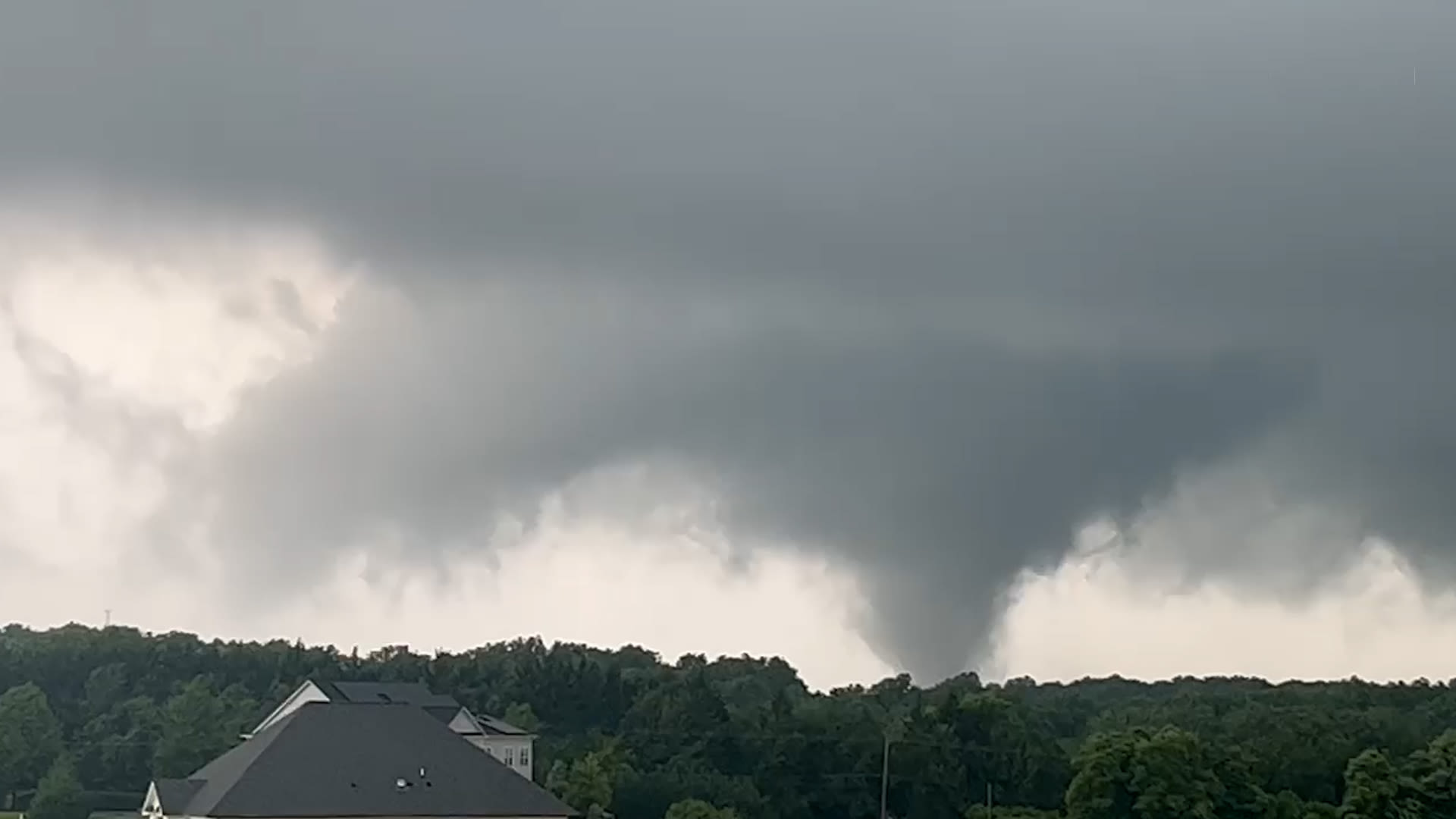 Multiple tornadoes strike Maryland, downing trees and trapping residents