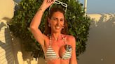 WAG Charlotte Trippier flashes her abs in a skimpy bikini in Greece