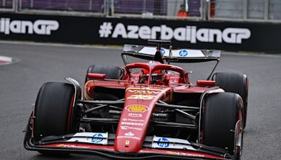 F1 Azerbaijan GP: Leclerc beats Piastri to pole as Norris goes out in Q1