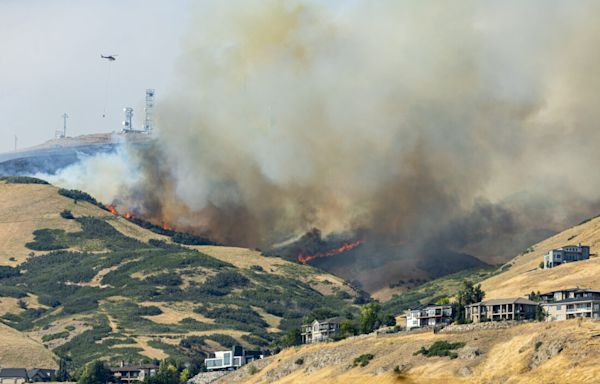 Salt Lake City wildfire prompts mandatory evacuations uphill from Utah’s state capitol