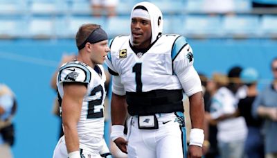 Christian McCaffrey addresses why Cam Newton wasn't invited to his wedding after former teammate calls him out